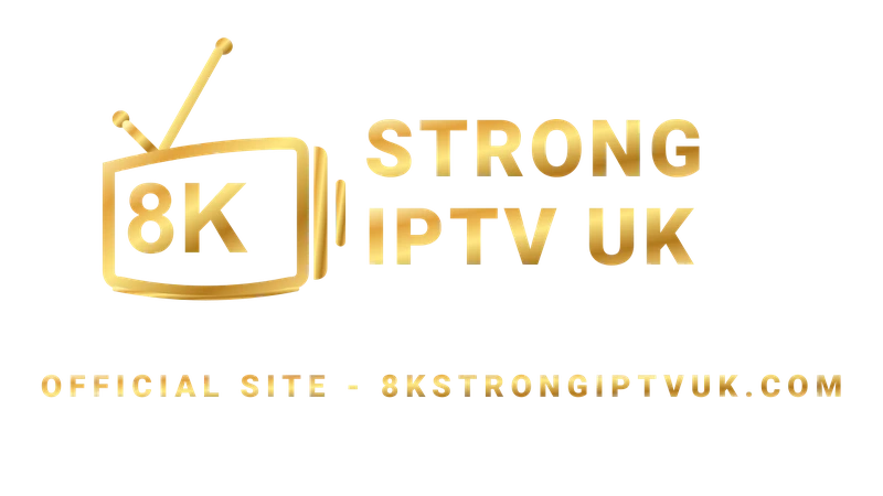 8K Strong IPTV UK Official Site Logo